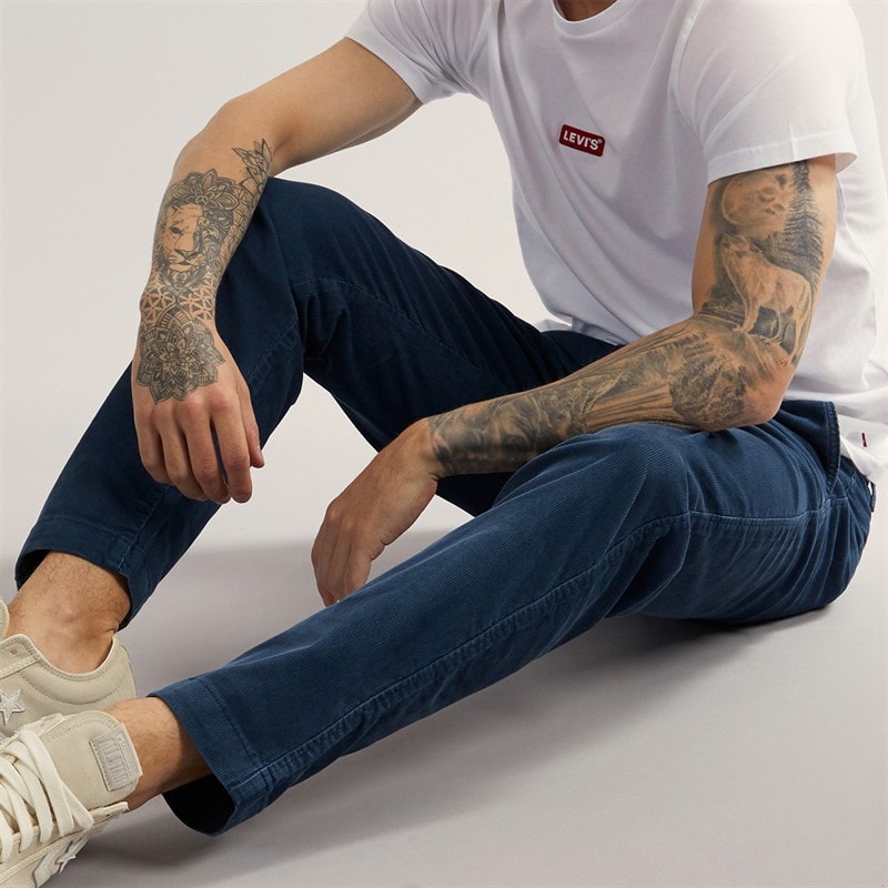 Levi's Mens XX Cord Chinos Zodiac Blue