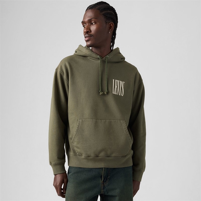 Levi's Mens Relaxed Graphic Hoodie Kambaba - Image 1