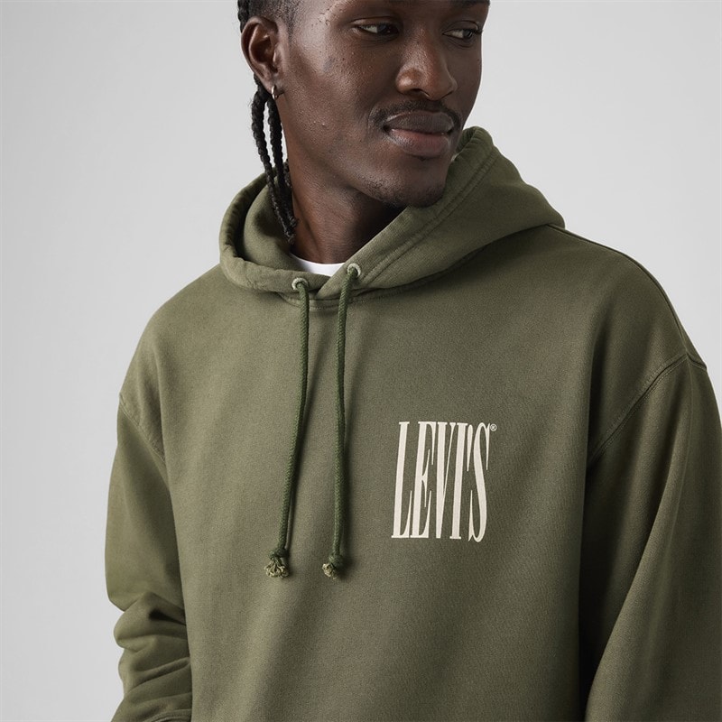 Levi's Mens Relaxed Graphic Hoodie Kambaba - Image 3