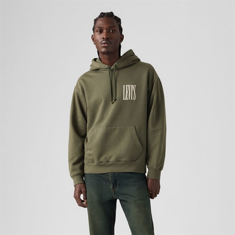 Levi's Mens Relaxed Graphic Hoodie Kambaba - Image 4