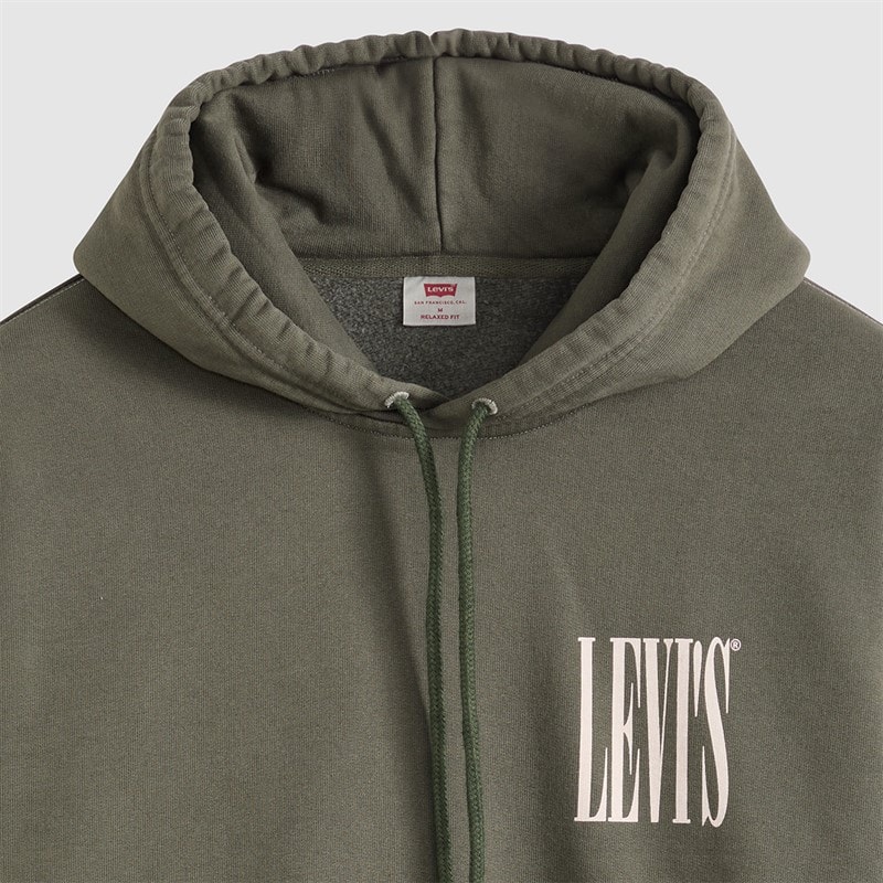 Levi's Mens Relaxed Graphic Hoodie Kambaba - Image 5