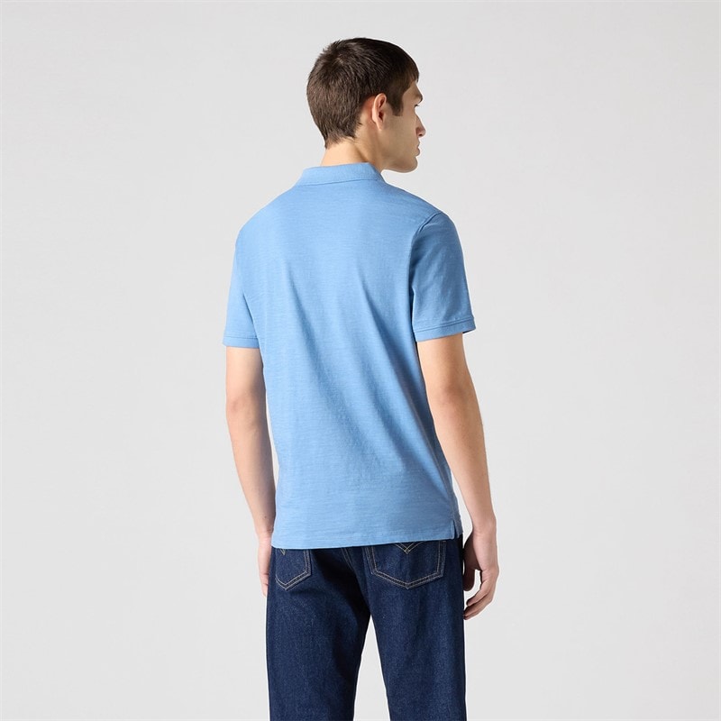 Levi's Mens Slim Housemark Polo Shirt Quiet Harbor - Image 2