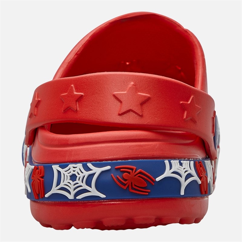 Spiderman Infant Boys Pattern Clogs Red - Image 4