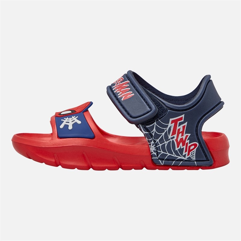 Spiderman Infant Boys Ankle Strap Sandals Red - Image 2