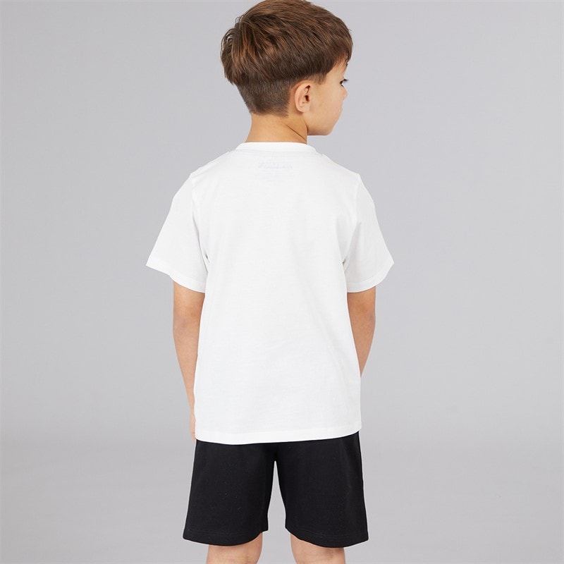 Minecraft Boys T-Shirt And Shorts Set White/Black - Image 2