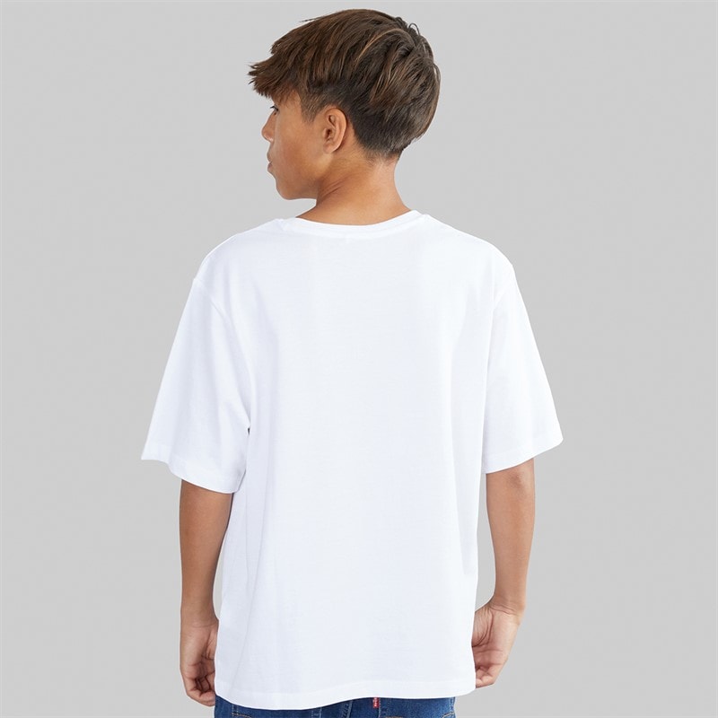 MINECRAFT Boys Mjahi T-Shirt Bright White - Image 2