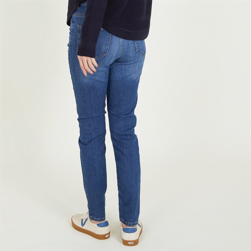 Noisy May Womens Satty Skinny Jeans Medium Blue Denim - Image 2