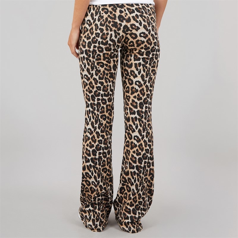 Noisy May Womens Pasa Flared Trousers Black - Image 2