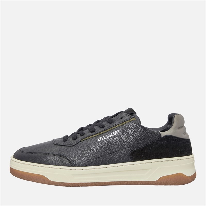 Lyle And Scott Mens Merose Trainers Black