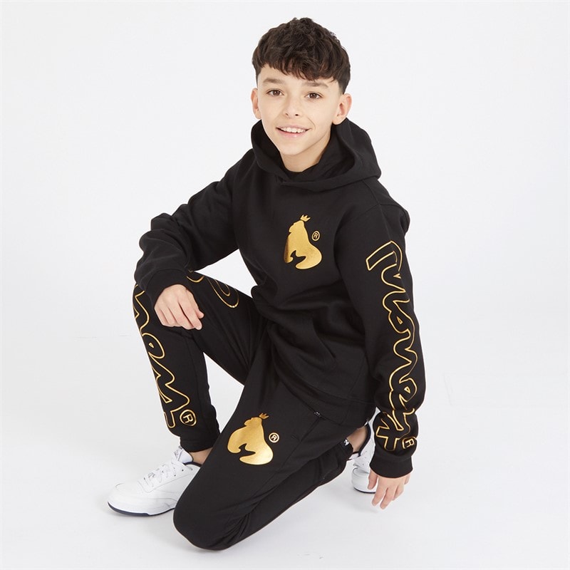 Money Boys Sig Ape Three Pack Tracksuit And T-Shirt Set Black - Image 5