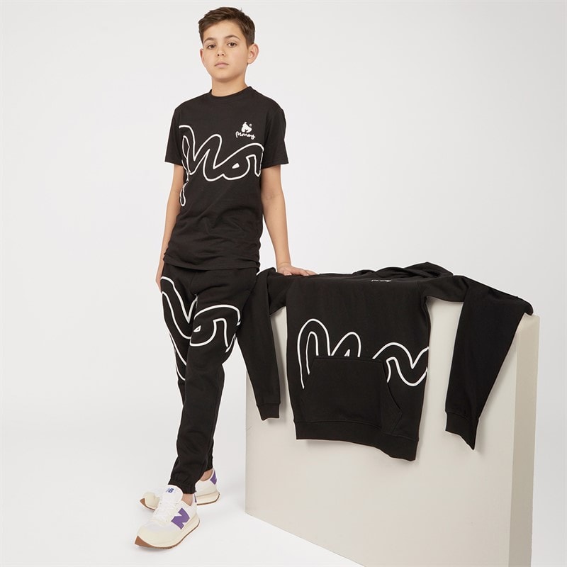 Money Boys Hidden Sig Three Piece Tracksuit Black - Image 2