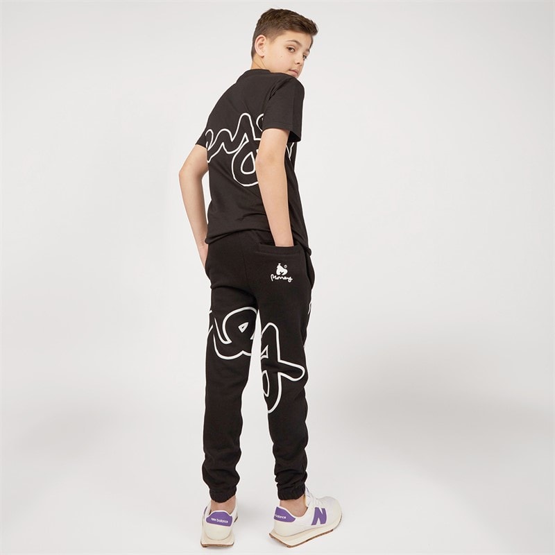 Money Boys Hidden Sig Three Piece Tracksuit Black - Image 3