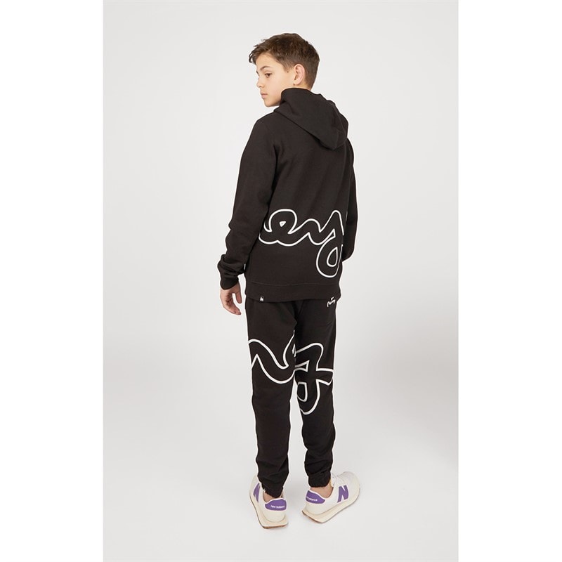Money Boys Hidden Sig Three Piece Tracksuit Black - Image 5