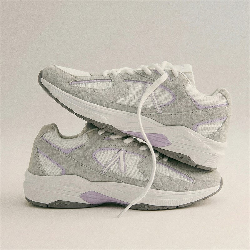 ARKK Copenhagen Eral Sneakers Light Grey/Lilac Light Grey Lilac - Image 5
