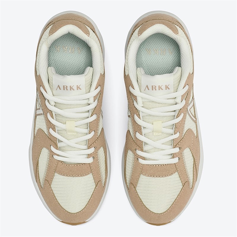 ARKK Copenhagen Eral Sneakers Beige/White Beige White - Image 3