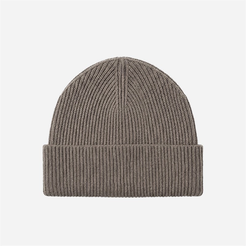 ARKK Copenhagen Signature Cuffed Beanie Light Grey - Image 2