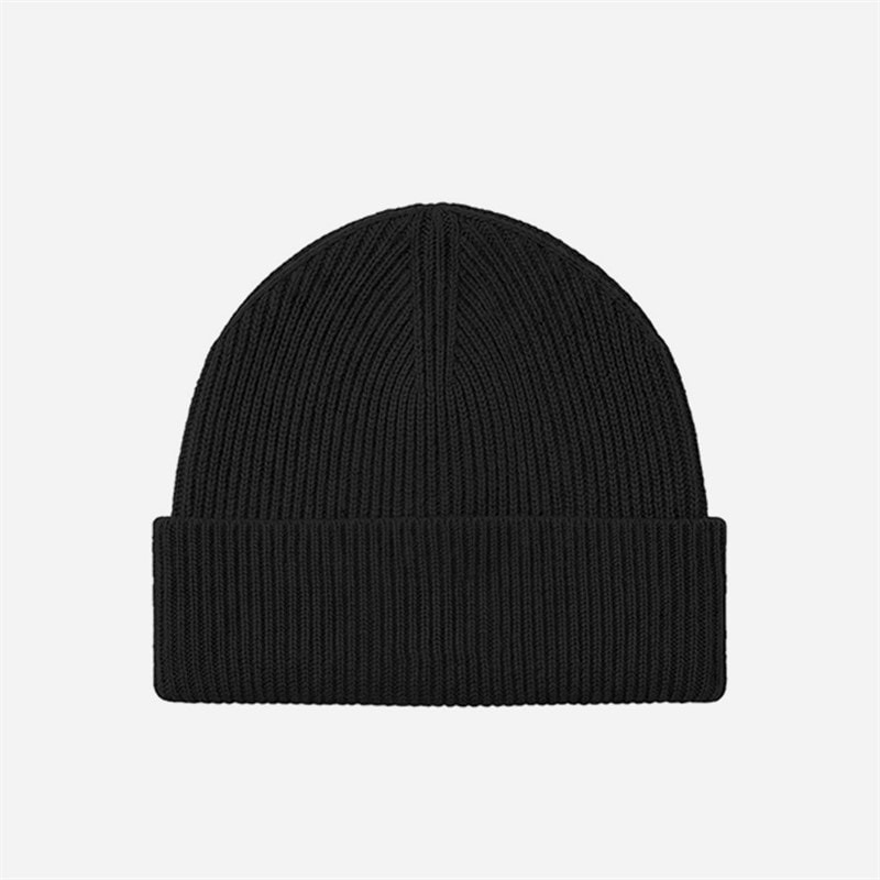 ARKK Copenhagen Signature Cuffed Beanie Black - Image 2