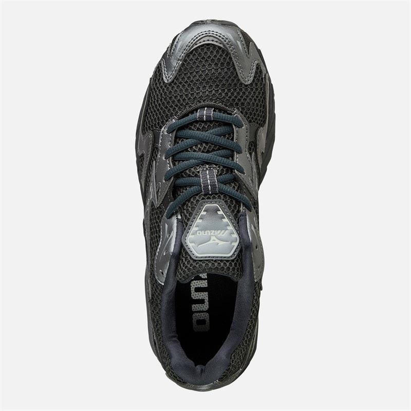 Mizuno Wave Rider 10 Trainers Black Sand/Black Sand/Metallic Gray - Image 4