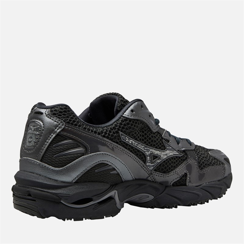 Mizuno Wave Rider 10 Trainers Black Sand/Black Sand/Metallic Gray - Image 5