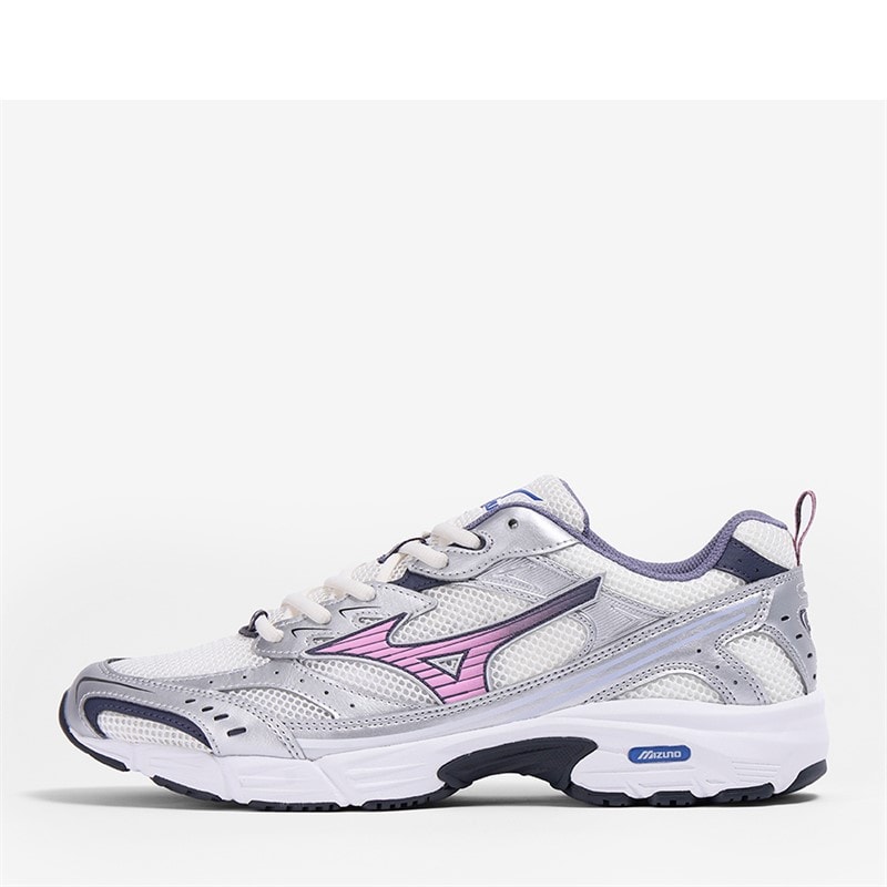 Mizuno MXR Trainers Snow White/Lilac Chiffon/Silver - Image 1