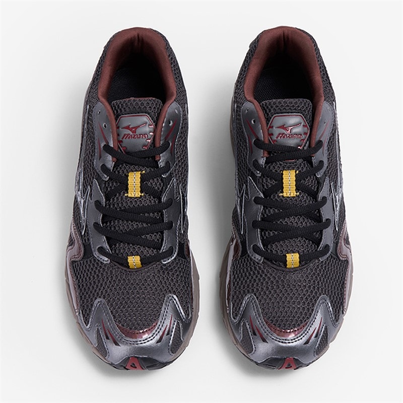 Mizuno Wave Rider 10 Trainers e Black Sand/Black/Chicory Coffe - Image 3