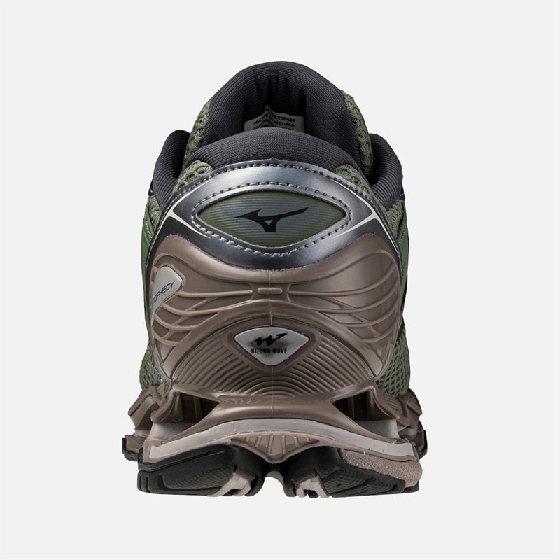 Mizuno Wave Prophecy Trainers Agave Green/Black/Iron - Image 3