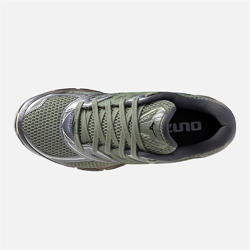 Mizuno Wave Prophecy Trainers Agave Green/Black/Iron - Image 4