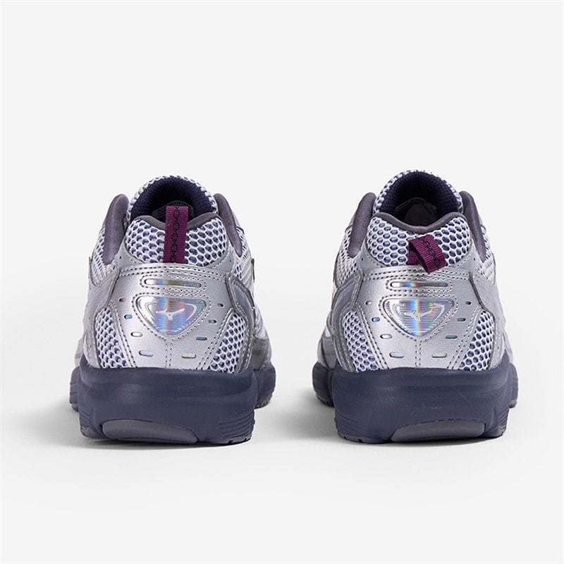 Mizuno Mens MXR Space Pack Trainers Silver/Silver/Nimbus Cloud - Image 2