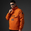 Napapijri Mens Arper Lite Anorak Orange Pumpkin