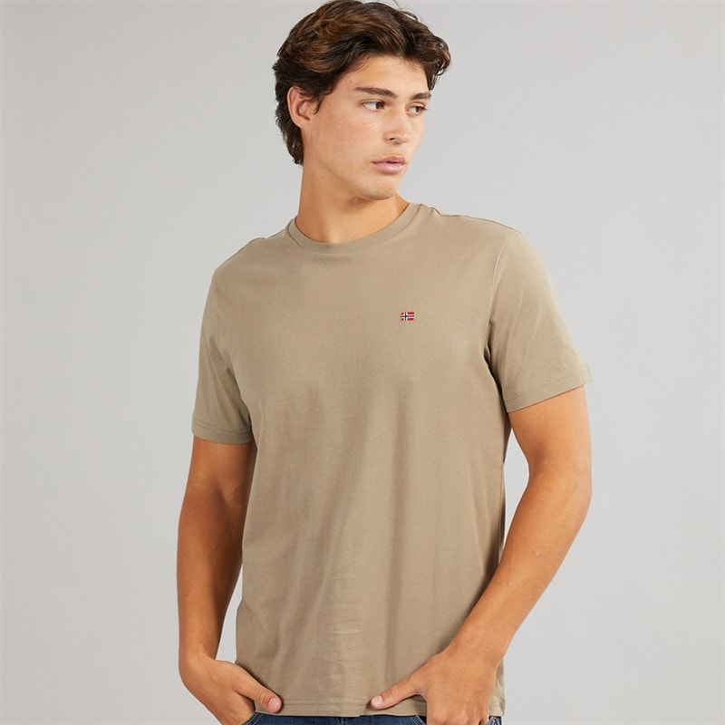 Napapijri Mens Salis T-Shirt Fallen Rock