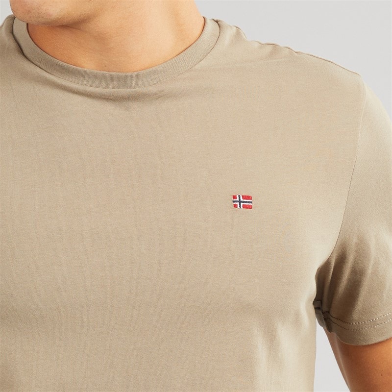 Napapijri Mens Salis T-Shirt Fallen Rock - Image 3