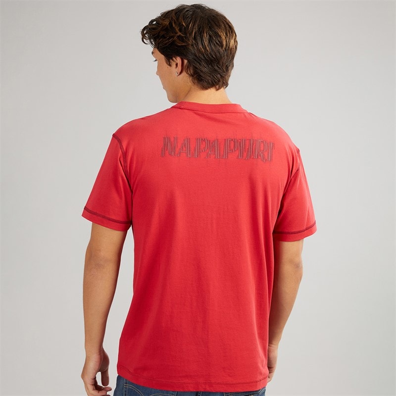 Napapijri Mens Umbra T-Shirt American - Image 2
