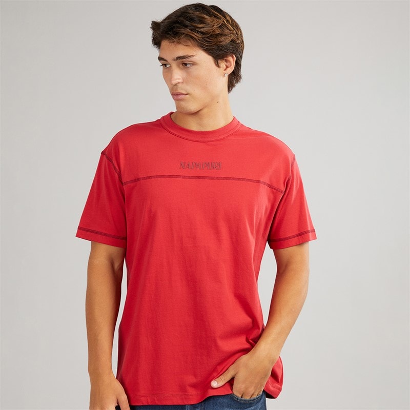 Napapijri Mens Umbra T-Shirt American - Image 3