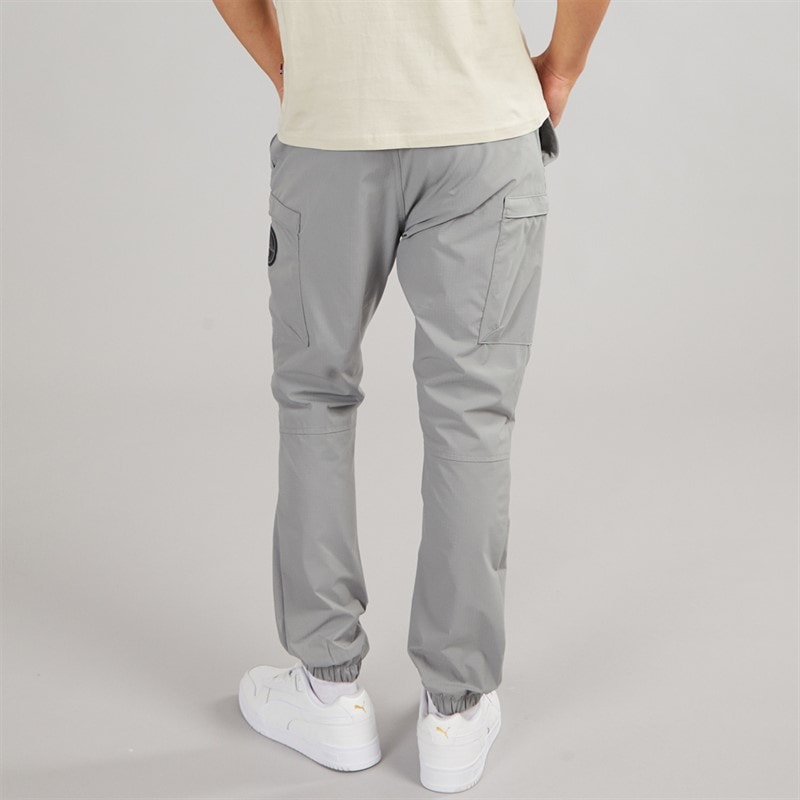 Napapijri Mens Matey Cargo Trousers Shark Skin - Image 2