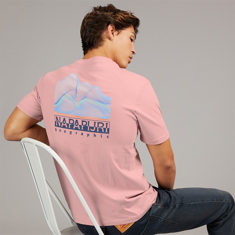 Napapijri Mens Rorvik T-Shirt Zephyr - Image 1
