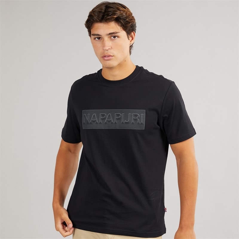 Napapijri Mens Brinzio T-Shirt Black Beauty