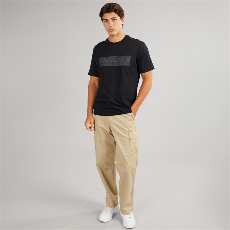 Napapijri Mens Brinzio T-Shirt Black Beauty - Image 3