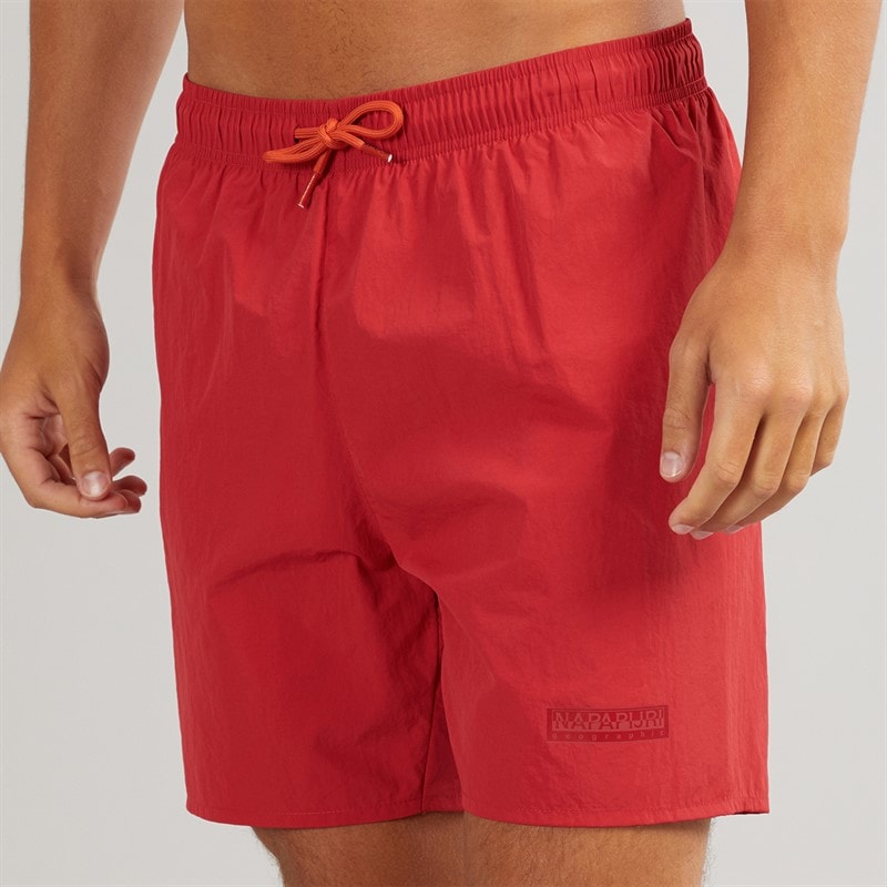Napapijri Mens Box Logo Swim Shorts American - Image 3