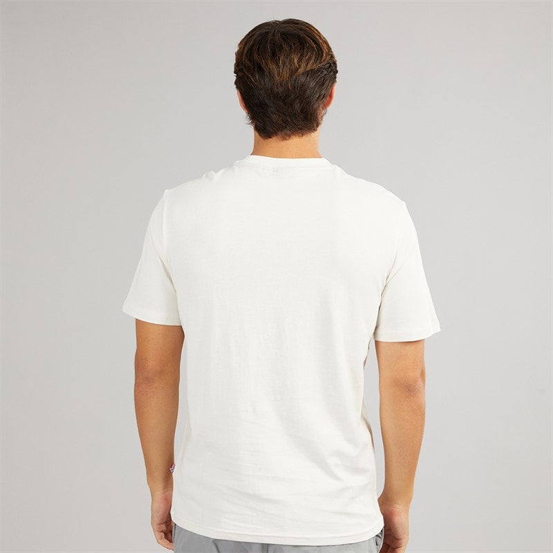 Napapijri Mens Linton T-Shirt White Whisper - Image 2