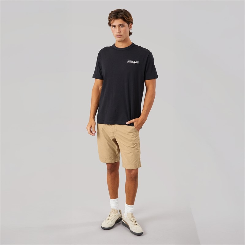 Napapijri Mens Nakuru 6 Chino Shorts Tannin - Image 4