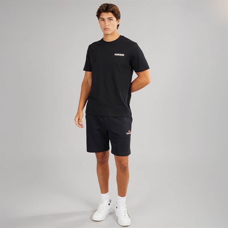 Napapijri Mens Rorvik T-Shirt Black Beauty - Image 4