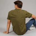 Napapijri Mens Umbra T-Shirt Dark Olive