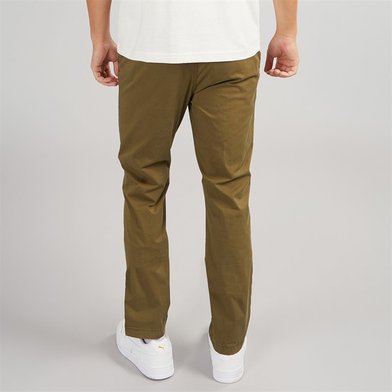 Napapijri Mens Puyo Chino Trousers Dark Olive - Image 2