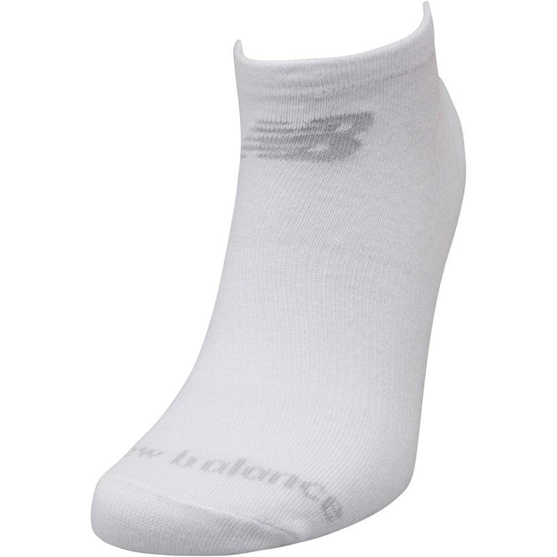New Balance Three Pack No Show Socks White - Image 2