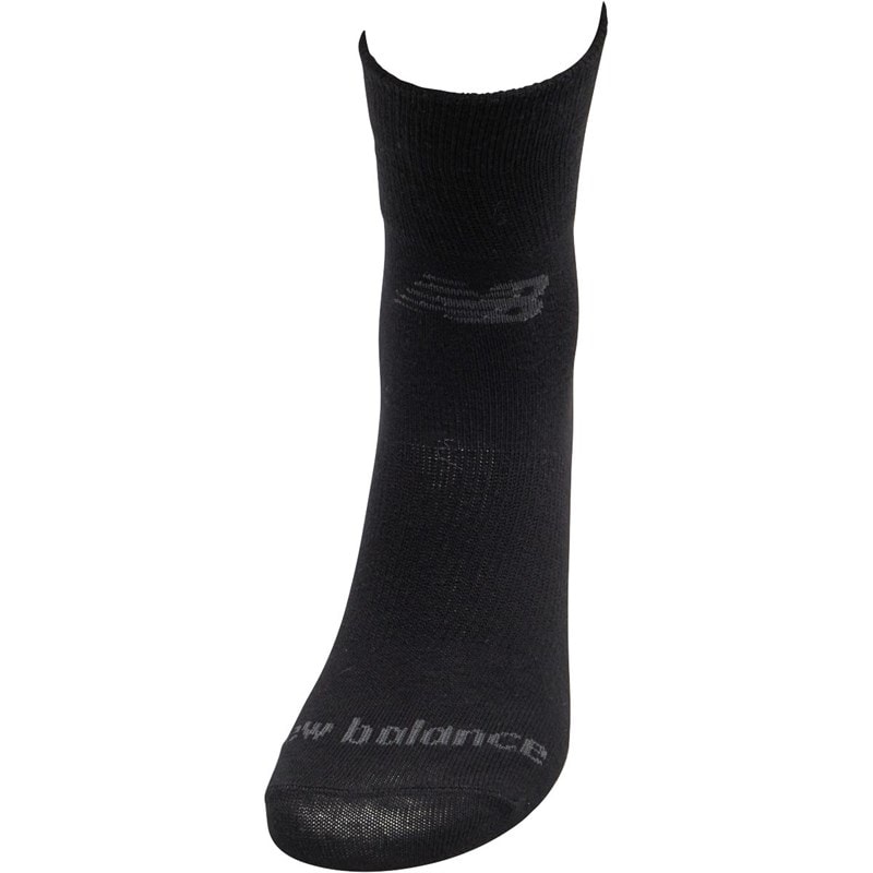 New Balance Three Pack Quarter Socks Black - Image 2