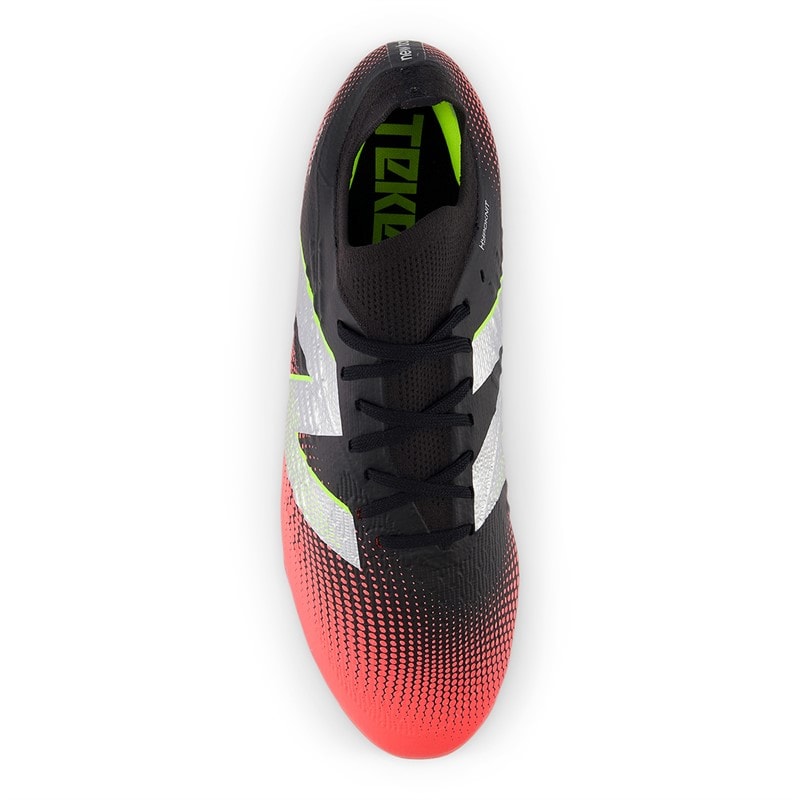 New Balance Tekela Magia Low Laced V4 FG Firm Ground Football Boots Black - Image 4