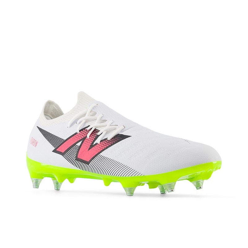 New Balance Furon Destroy V7 SG/Soft Ground Football Boots White - Image 3
