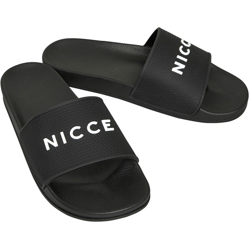 NICCE Mens Visor Slides Black - Image 1