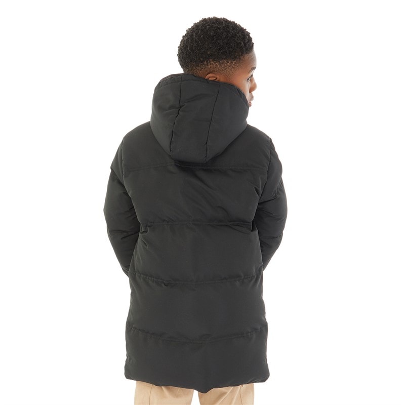 NICCE Boys Vespucci Parka Jacket Black - Image 2