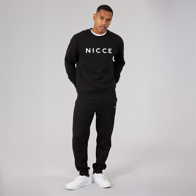 NICCE Mens Lormi Sweatshirt Black - Image 3